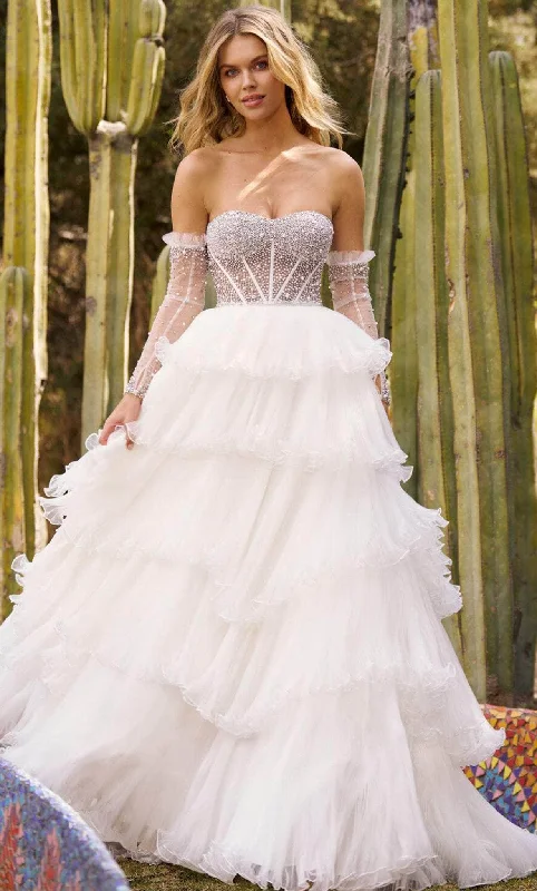 Extra Discounts Sherri Hill 55648 - Pearl Beaded Sweetheart Ballgown