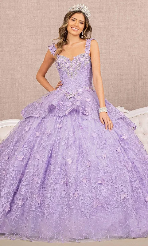 Deal Dash Elizabeth K GL3112 - Sweetheart Peplum Ballgown
