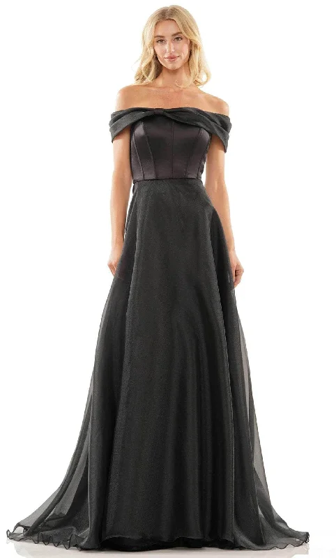 Anniversary Sale Colors Dress G1106 - Corset A-line Evening Gown