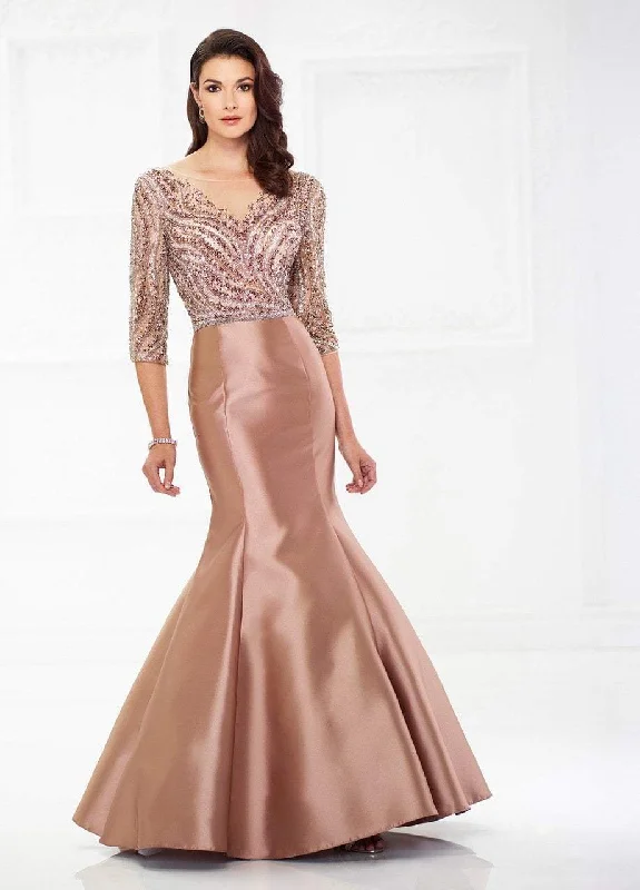 Crazy Deals Mon Cheri - Illusion Bateau Mermaid Evening Dress 118988 - 1 pc Butterscotch In Size 20 Available Crazy Deals Mon Cheri - Illusion Bateau Mermaid Evening Dress 118988 - 1 pc Butterscotch In Size 20 Available