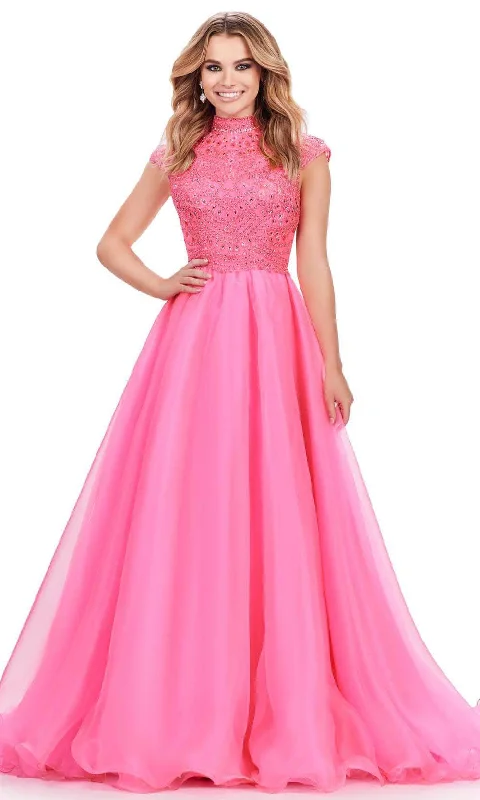 Sale Event Ashley Lauren 11630 - Beaded Bodice High Neck Ballgown