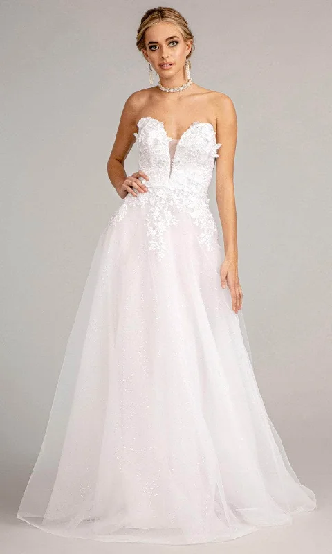 Major Savings GLS by Gloria GL3010 - Strapless Sweetheart Wedding Dress