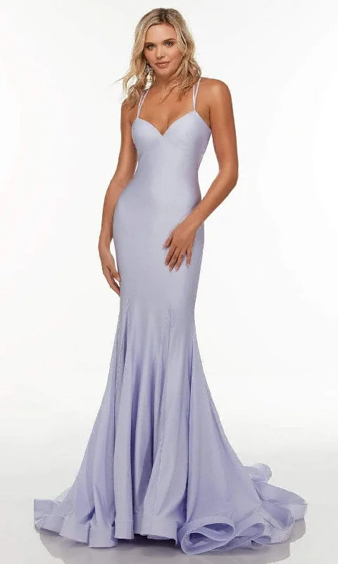 Don't Wait Alyce Paris - 61165 Sleeveless Fit And Flare Gown
