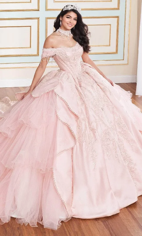 Year-End Clearance Princesa by Ariana Vara PR70102 - Embellished Off-Shoulder Ball Gown