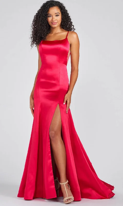 Referral Discount Colette for Mon Cheri CL12274 - Rhinestone Accents On The Back Long Gown Referral Discount Colette for Mon Cheri CL12274 - Rhinestone Accents On The Back Long Gown
