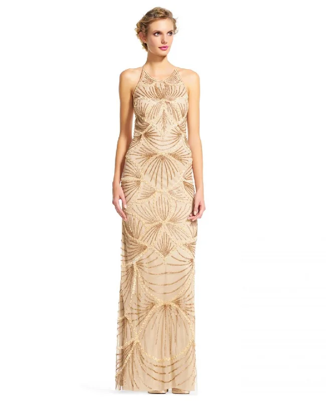 Deal of the Day Adrianna Papell - Halter Long Dress AP1E200177