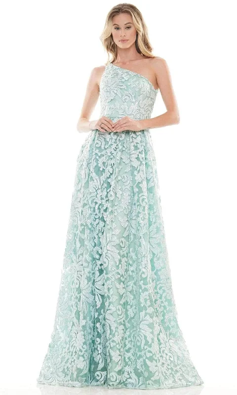 Can't Be Beat Colors Dress - Asymmetrical Lace A-Line Gown 2657 - 1 pc Sea Green In Size 4 Available Can't Be Beat Colors Dress - Asymmetrical Lace A-Line Gown 2657 - 1 pc Sea Green In Size 4 Available