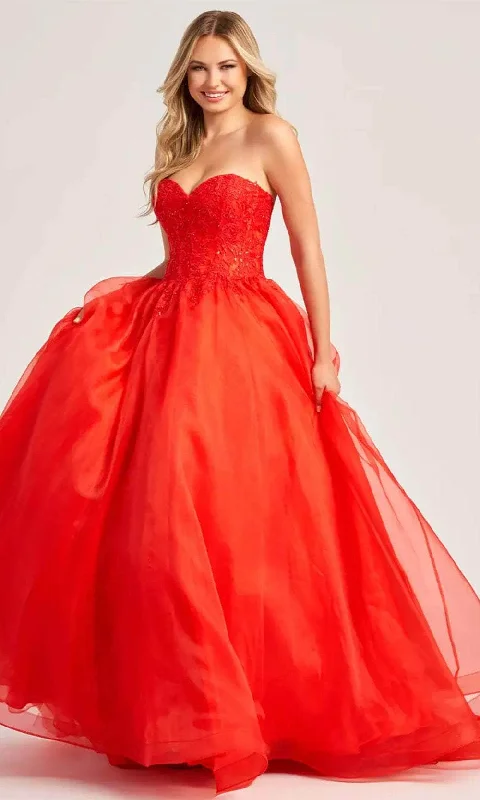 Midnight Madness Colette By Daphne CL5265 - Strapless Sweetheart Prom Dress