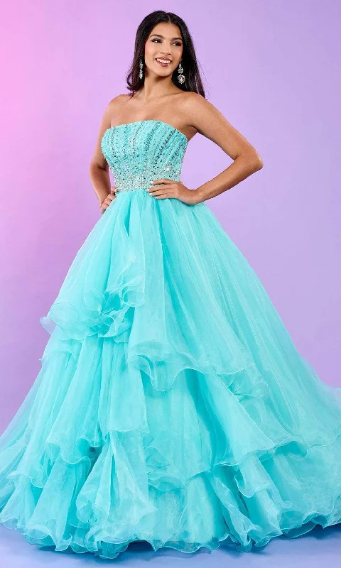 Doorbuster Deal Rachel Allan 70570 - Bejeweled Corset Ballgown
