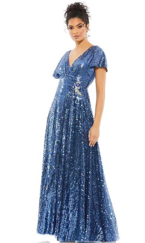 Blowout Deals Mac Duggal 10773 - Brooch Detail Evening Gown | Couture Candy