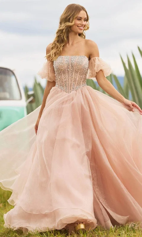 Seasonal Sale Sherri Hill 55580 - Tulle Ballgown