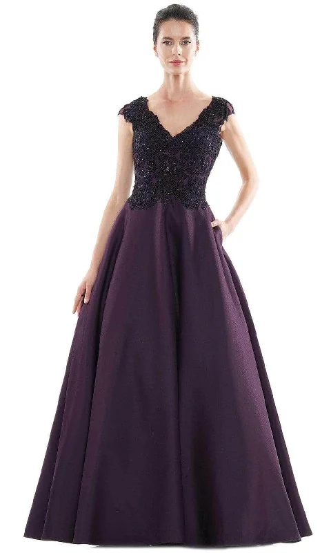 Seasonal Sale Marsoni by Colors - Lace Applique Ballgown MV1088