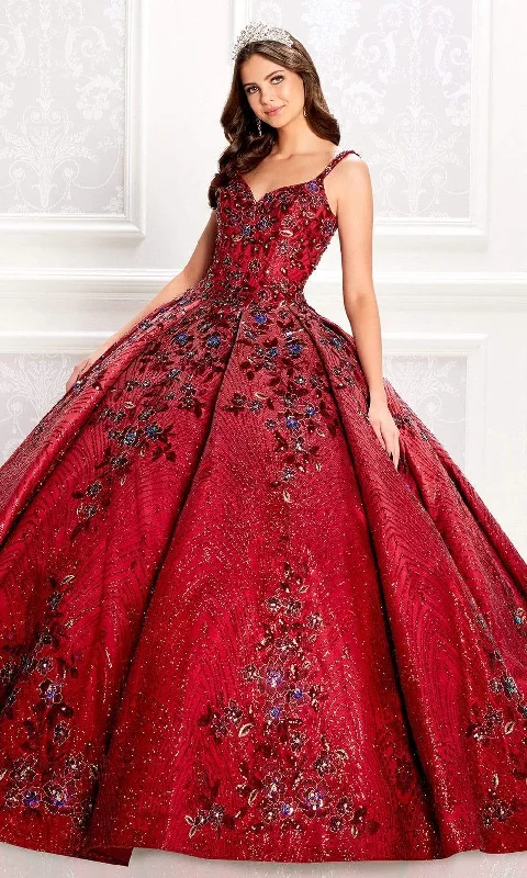 Markdowns Princesa by Ariana Vara - PR22023 Beaded Sweetheart Gown