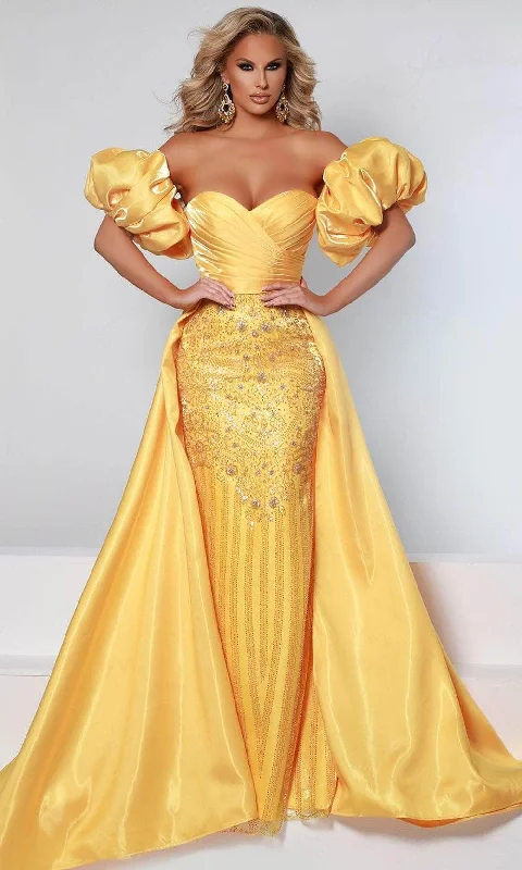 Daily Deals Johnathan Kayne 2502 - Embellished Prom Dress With Overskirt