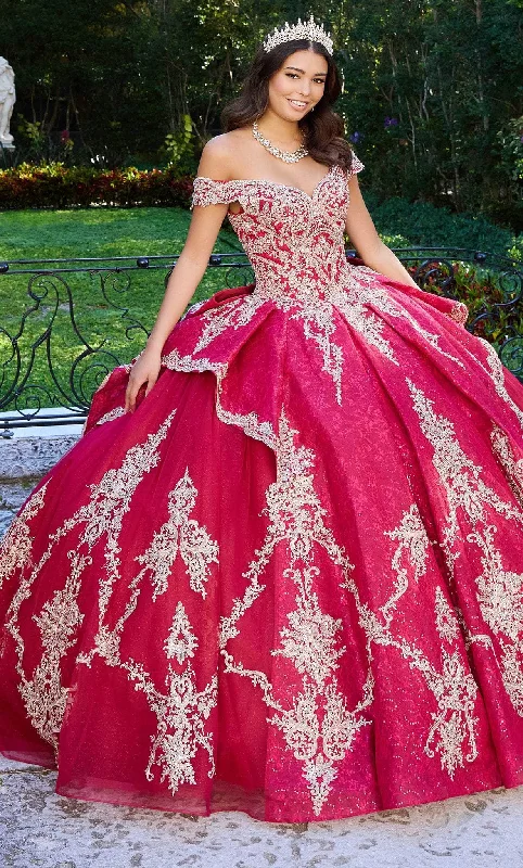 Doorbuster Deal Princesa by Ariana Vara PR30138 - Velvet Butterfly-Detailed Volume Gown Doorbuster Deal Princesa by Ariana Vara PR30138 - Velvet Butterfly-Detailed Volume Gown