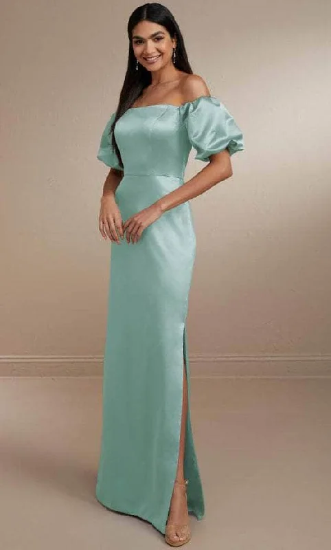 Special Promotion Christina Wu Celebration 22163 - Off Shoulder Column Evening Gown Special Promotion Christina Wu Celebration 22163 - Off Shoulder Column Evening Gown
