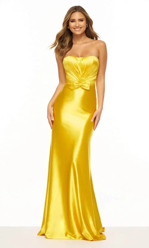Special Price Sherri Hill 56164 - Strapless Ruched Gown