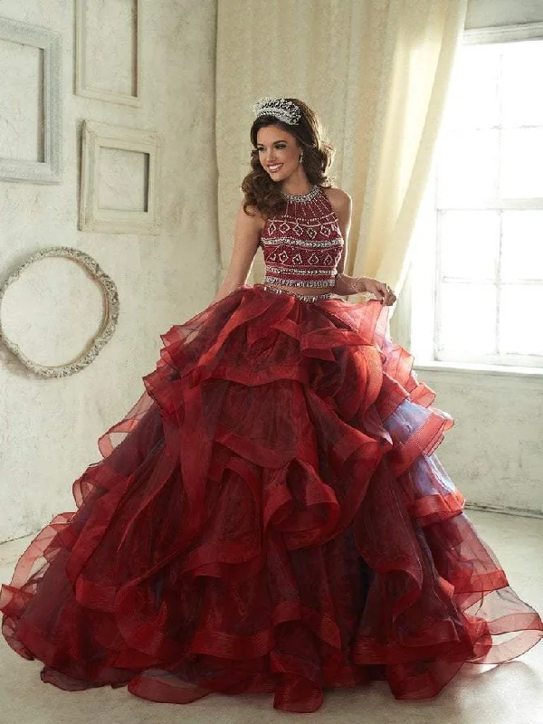 Special Buy Quinceanera Collection - 26841 Three Piece Beaded Ruffled Ballgown