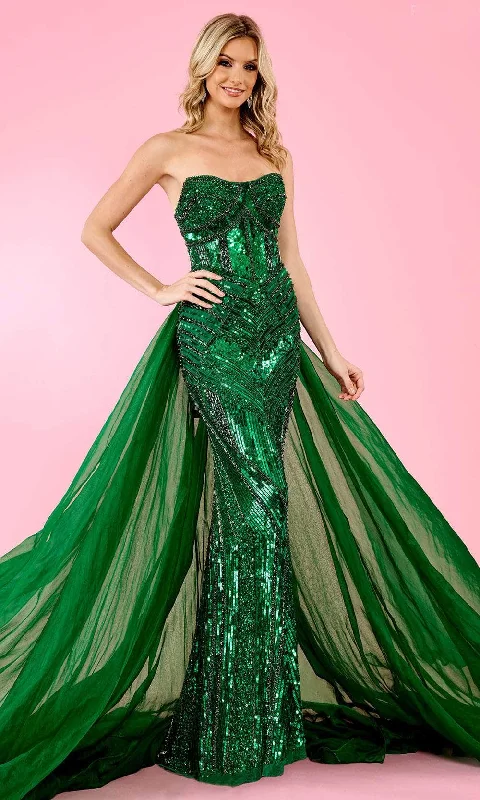 Exclusive Offers Rachel Allan 70520 - Sweetheart Overskirt Prom Dress