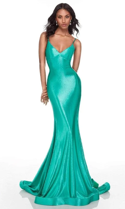 Sale Event Alyce Paris - 61169 Fitted Bodice Open Back Prom Gown