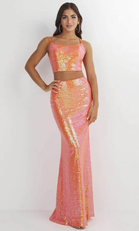 Overstock Studio 17 Prom 12886 - Scoop Neck Two Piece Prom Gown