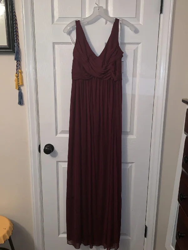 Fantastic Offers David's Bridal Long Mesh with Cowl Back