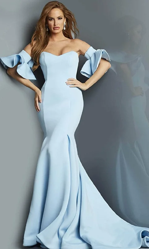 Price Break Jovani 91711 - Fitted Sweetheart Neck Mermaid Dress