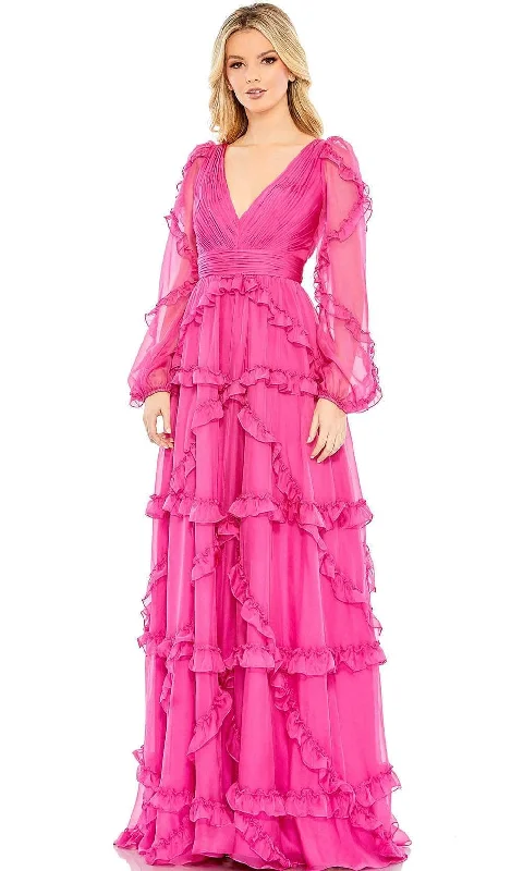 Epic Deals Mac Duggal 68223 - Ruffled Prom Dress
