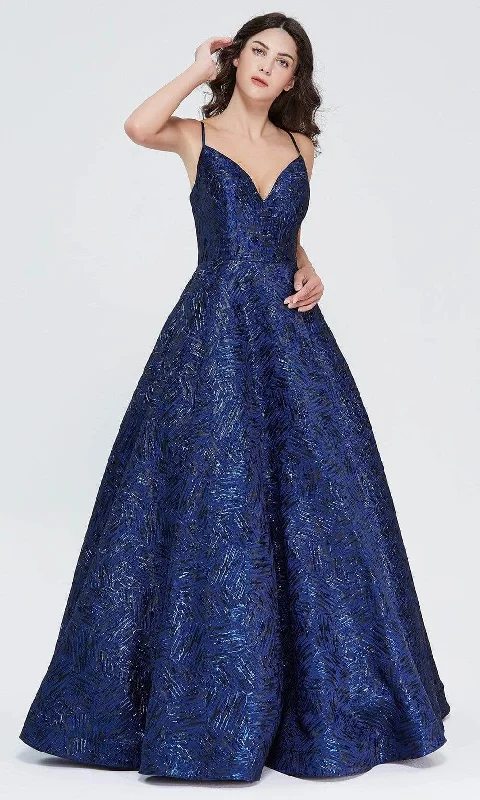 Special Price J'Adore Dresses J20024 - Lace-Up Back Sequin Ballgown