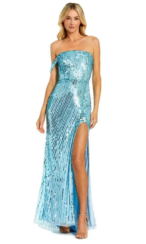 Savings Galore Mac Duggal 6072 - Sequined Evening Dress