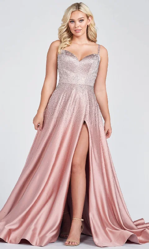 Deal Explosion Ellie Wilde EW122015 - Crisscross Back Prom Gown