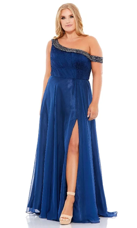 Deal Explosion Mac Duggal 67727 - Asymmetrical Beaded Prom Gown
