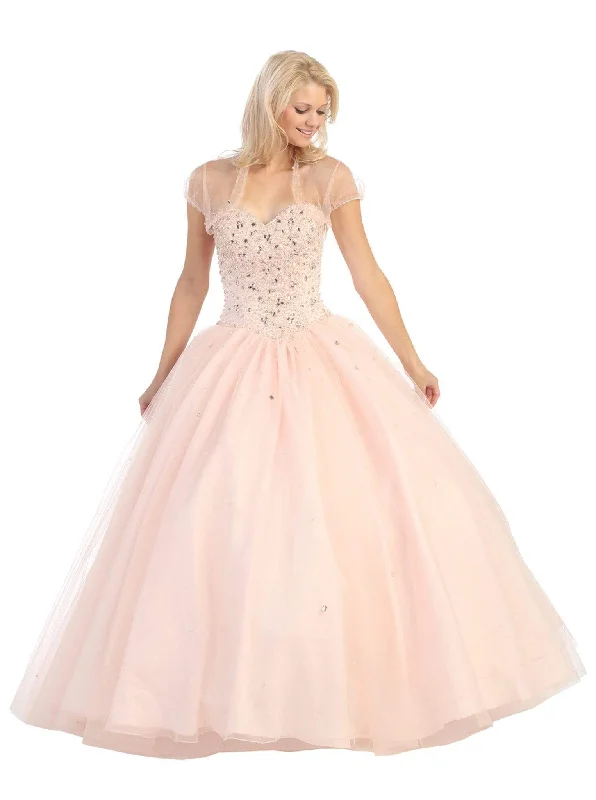 Time-Limited Offer Eureka Fashion - Strapless Sweetheart Jewel Crusted Evening Gown