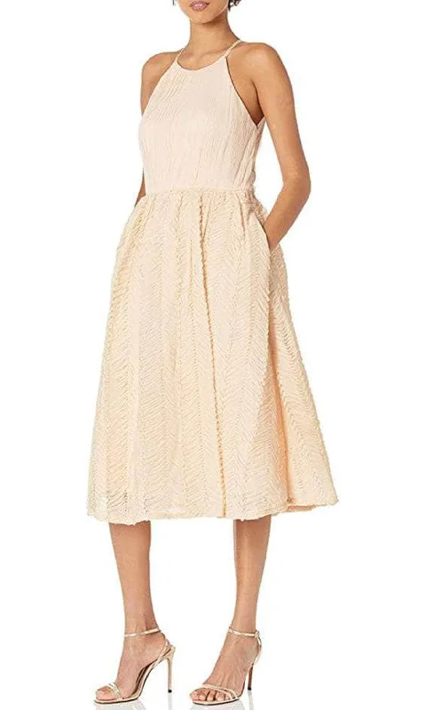 Midnight Madness Adrianna Papell AP1E207841 - Halter Shirred Formal Dress