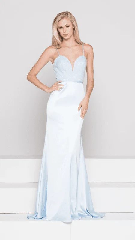 Great Deals Colors Dress Plunging Sweetheart Satin Gown G780