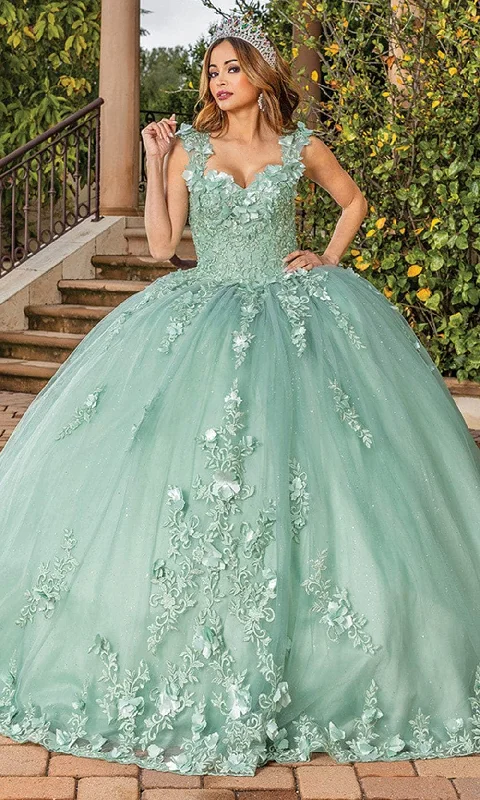 Price Break Dancing Queen 1831 - Cutout Back Embroidered Ballgown