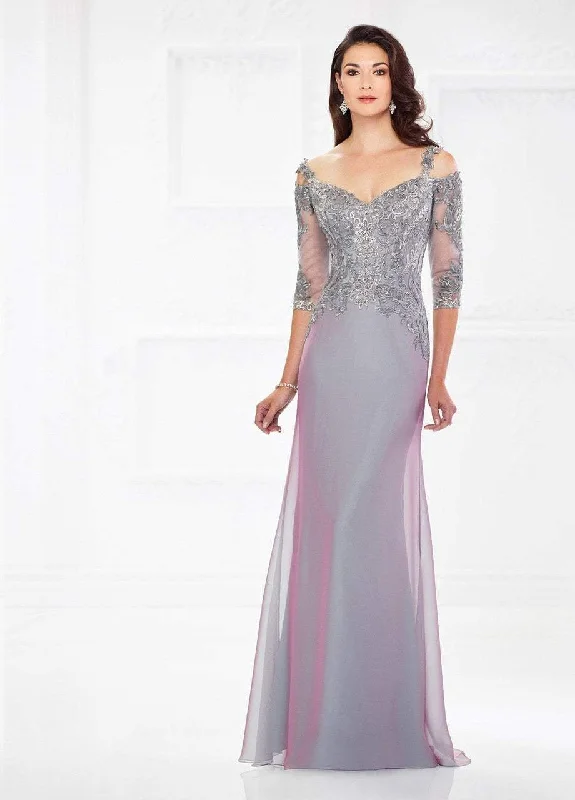 Exclusive Online Offer Montage by Mon Cheri - Metallic Lace Bodice Chiffon Gown 118974 - 1 Pc Plum In Size 20 Available Exclusive Online Offer Montage by Mon Cheri - Metallic Lace Bodice Chiffon Gown 118974 - 1 Pc Plum In Size 20 Available