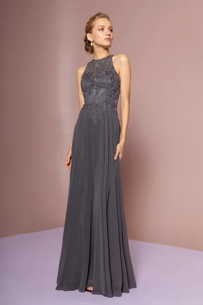 Deal Alert Elizabeth K - Floral Embroidered A-Line Dress GL2680 - 1 pc Charcoal In Size S Available Deal Alert Elizabeth K - Floral Embroidered A-Line Dress GL2680 - 1 pc Charcoal In Size S Available