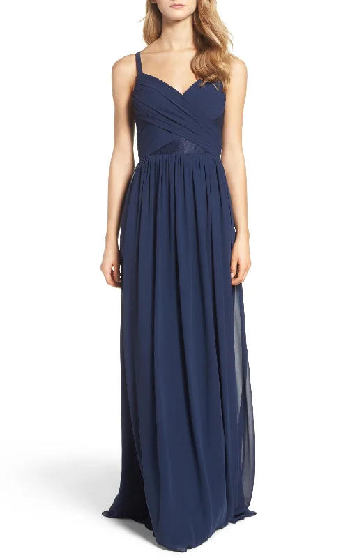 Super Deal Hayley Paige Sleeveless Chiffon Gown