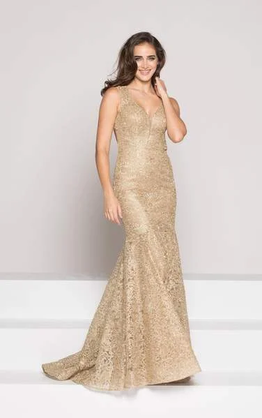 Special Promotion Colors Dress - Lace V-neck Sheath Dress 1915 - 1 pc Gold In Size 16 Available Special Promotion Colors Dress - Lace V-neck Sheath Dress 1915 - 1 pc Gold In Size 16 Available