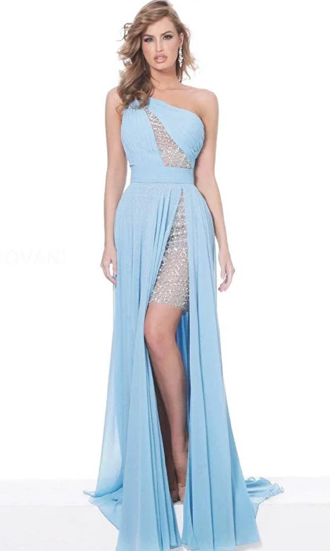 Big Discounts Jovani 02114 - Asymmetric Long Dress