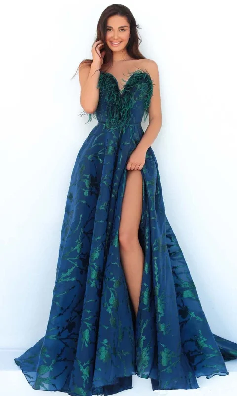Fantastic Offers Tarik Ediz - 51153 Sweetheart Floral Evening Dress