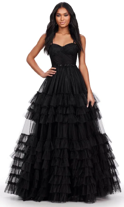Price Rollback Ashley Lauren 11603 - Sweetheart Tiered A-Line Prom Dress