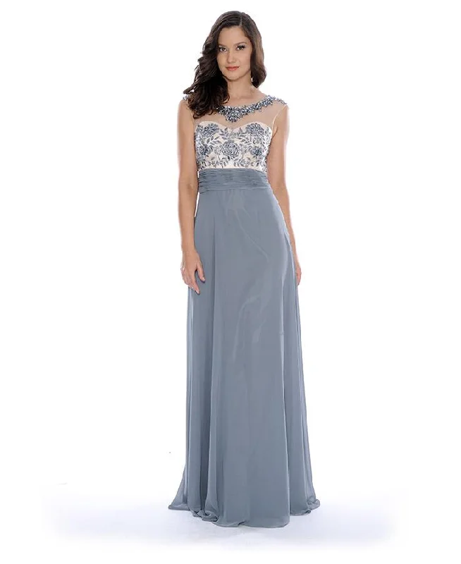 Value Deals Decode 1.8 - Bejeweled Illusion Neckline Dress 182781