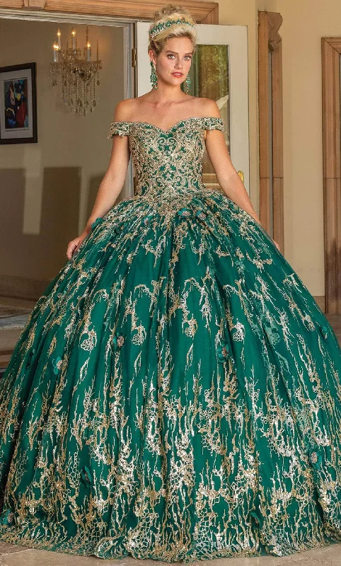 Sneak Peek Sale Dancing Queen 1742 - Sweetheart Beaded Lace Ballgown