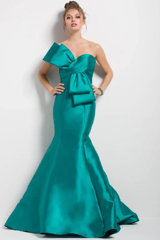 Members Only Jovani 51662 Oversized Bow Ornate Strapless Mermaid Gown - 1 pc Green in Size 12 Available Members Only Jovani 51662 Oversized Bow Ornate Strapless Mermaid Gown - 1 pc Green in Size 12 Available
