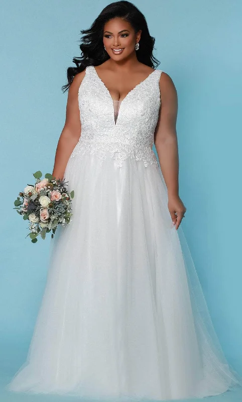 Limited Availability Sydney's Closet Bridal SC5270 - A-line Sleeveless Wedding Dress Limited Availability Sydney's Closet Bridal SC5270 - A-line Sleeveless Wedding Dress