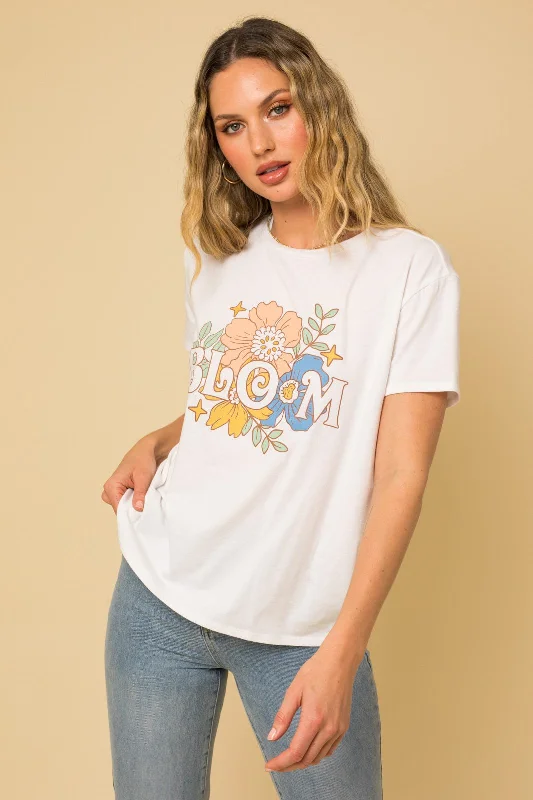 Take Advantage Lilly Tee - White