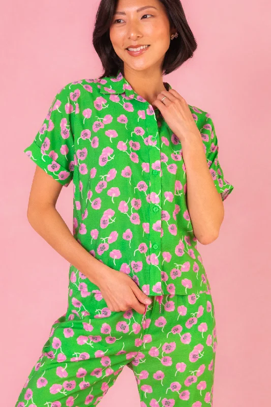 Can't Miss Newport Blouse in Poppy - FINAL SALE