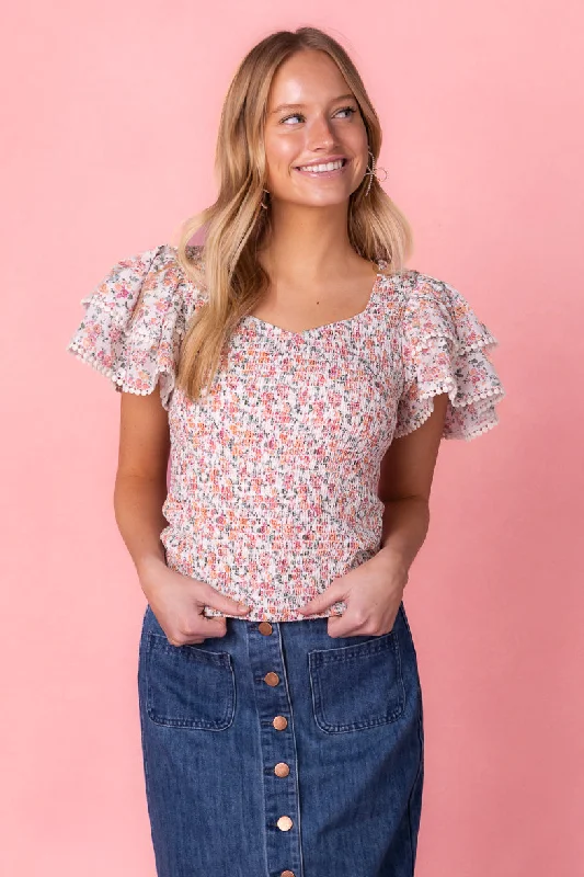 Big Savings Ruby Top - FINAL SALE